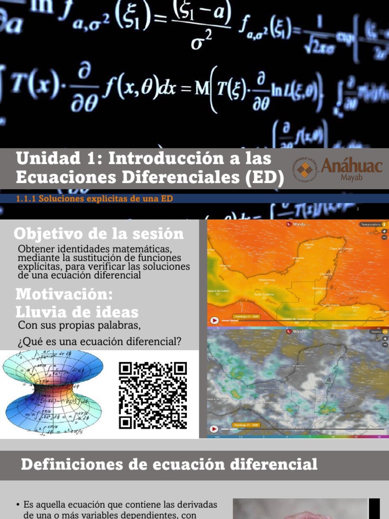 Soluciones explícitas en ED | PDF | Ecuaciones | Derivado
