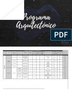 Programa Arq. CC Euforia