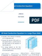 1D Heat Conduction Equation