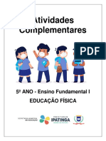 ATIVIDADE 5Âº ANO - EDUCAÃÃO FÃSICA