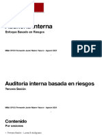 Auditoría interna basada en riesgos