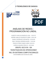 Análisis de Redes & Programación No Lineal - Equipo (Umizumi)