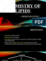Lipids CHEMISTRY