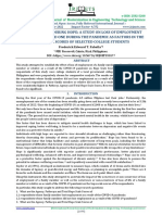 The Filipinos' Enduring Hope: A Study On Loss of Employment and Loss of A Loved One During The Pandemic As Factors in The Hope Scale Scores of Selected College Students