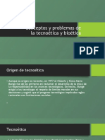 Conceptos y Problemas de La Tecnoética y Bioética