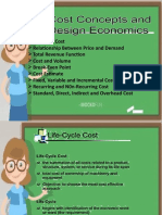 Cost Concepts SND Design Economics