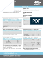 Zincalume® G550 Technical Datasheet Malaysia