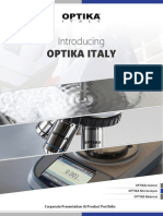 OPTIKA-ITALY - Corporate Presentation & Product Portfolio - EN