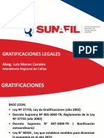 Gratificaciones Legales