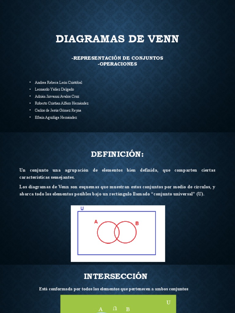 Diagramas de Venn | PDF
