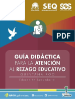 Guía Didáctica para La Atención Al Rezago Educativo - Secundaria 1