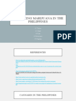 Legalizing Marijuana in The Philippines