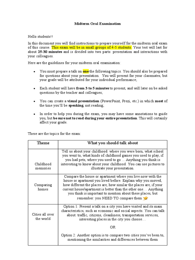 Midterm - Level 3 Updated 2021.1 | PDF | Test (Assessment) | Cognitive ...
