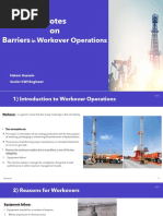 Barriers in Workover Operations