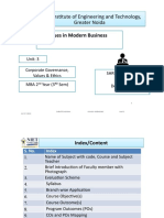 Unit3 - Values in Modern Business