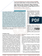 Analysis of Knowledge Points in The National College Students Mathematics Competition Non Professional Group Based On PCA