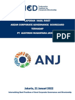 Laporan Hasil Penilaian ASEAN CG Scorecard Terhadap PT Austindo Nusantara Jaya TBK 2021