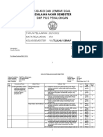 KISI-KISI PTS Genap IPA 2022