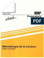 Metodología de La Lectura - Libro Completo