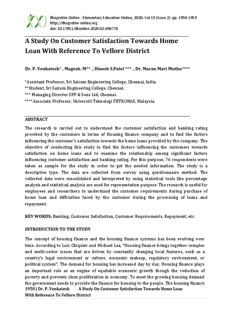 Home Loan | PDF | Sampling (Statistics) | Loans