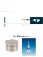 Cup (Pycnometer)