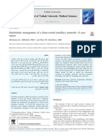 Endodontic Management of A Three-Rooted Maxillary Premolar A Case Report