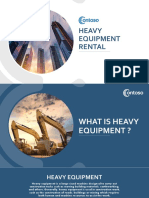 Heavy Equipment Rental Guide