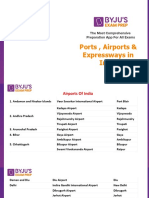 Ports Air Ports Expressways of India 66