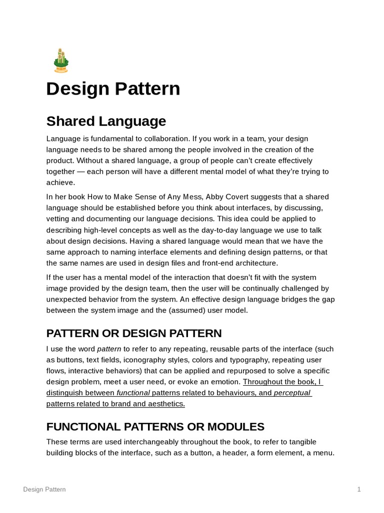 Design Pattern Rev2 | Download Free PDF | Design | Software Design Pattern