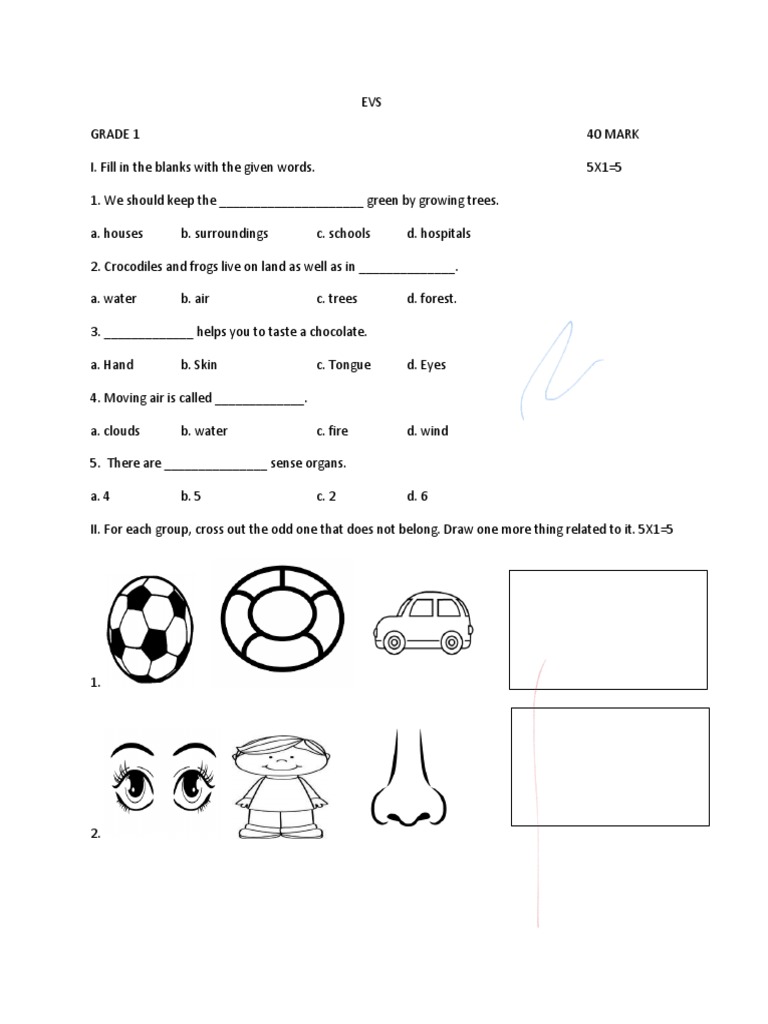 Grade 1 Evs-Preethi | PDF | Frog