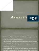 Chapter 6 - Managing Aims