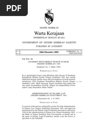 Fatwa 1 Pdf Lelang Dokumen Identitas