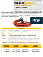 Brosur ENDLESSAFE Fire Hose Rubber and EPDM