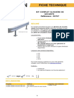 Prozon FT Glissière de Sécurité en Métal