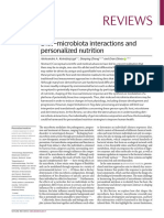 Diet-Microbiota Interactions and Personalized Nutrition