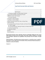 L1 R43 Understanding Fixed Income Risk and Return - Study Notes (2022)