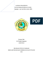 Laporan Praktikum Granulasi Basah - Sri Windarti Samporna (202005N016)