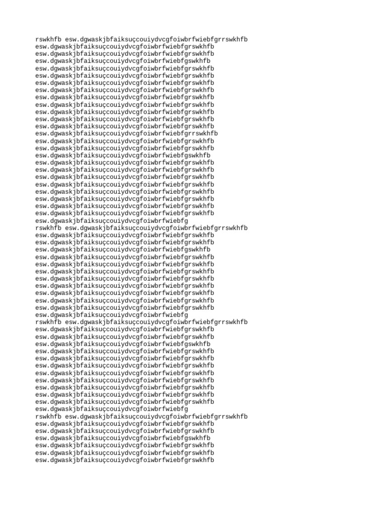 Random text document | PDF