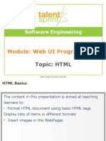 Sef Web Session 1 HTML Basics