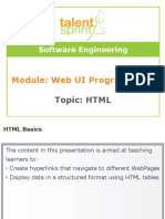 SEF - WEB - Session 2 - HTML Negivations and Tables