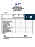 Checklist For Welding Machine