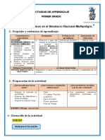 Act. Aprendizaje - PS