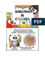 Cuento Mounstro de Colores