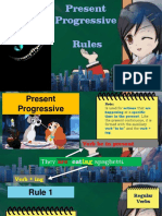 8 Present Progresive Rules