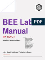 Bee Lab Manual