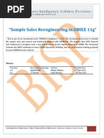 Sample Sales Re Engineering in OBIEE 11g Part I