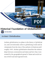 Module 1.3 Historical Background of Globalization