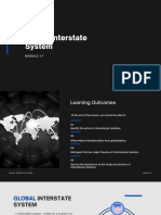 Module 1.7 Global Interstate System