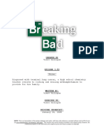 Breaking Bad Episode Script Transcript Season 1 01 Pilot