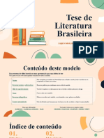Brazilian Literature Thesis - by Slidesgo